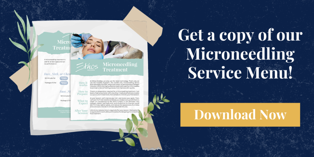 Click here to download the Microneedling service menu.
