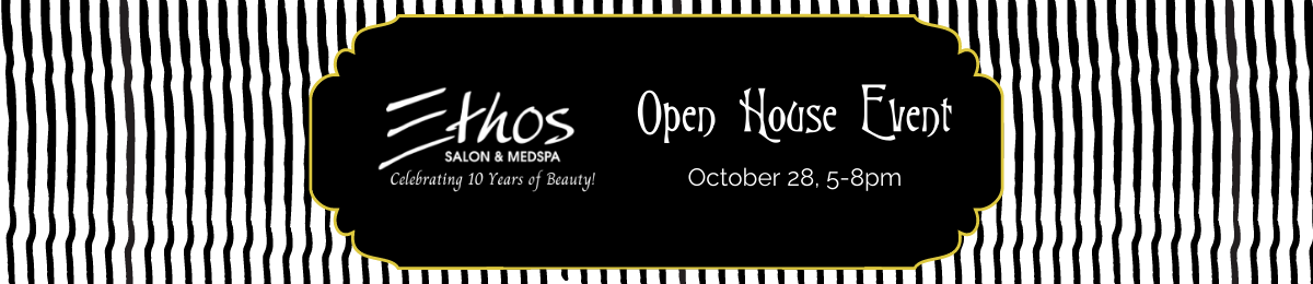 Ethos MedSpa Halloween themed Open House Event on October 28th.