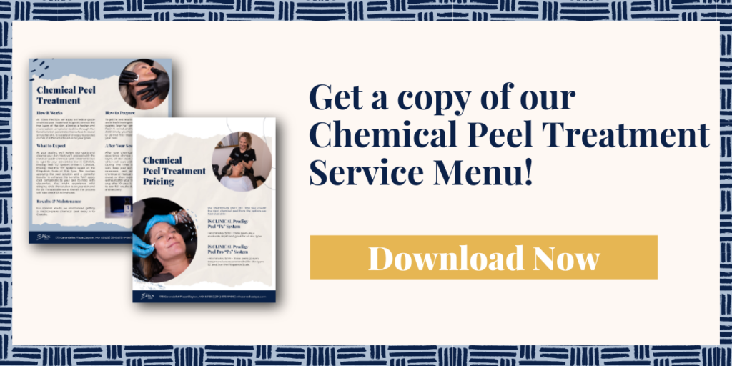 Download Chemical Peel Treatment Service Menu